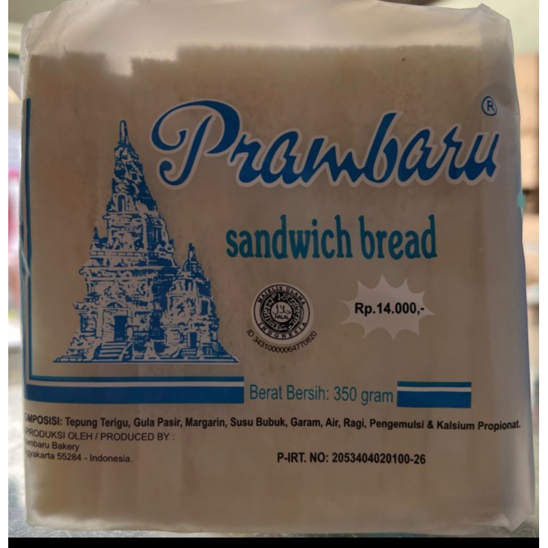 

Roti Tawar Kupas Prambaru