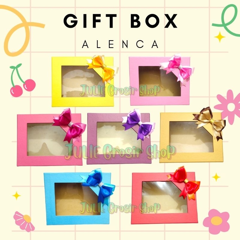 

GIFT BOX ALENCA || Kotak Kado murah