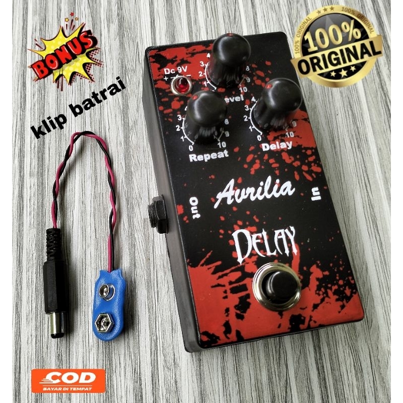 RK Efek gitar._efek distorsi Avrilia suara berkarakter metal.. terlaris. termurah