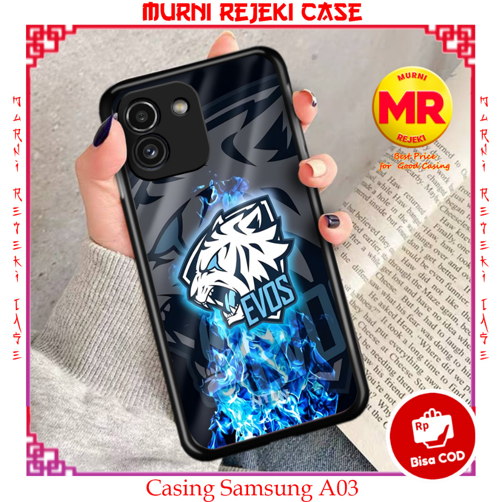 Casing Hp Samsung A03 Case Samsung A03 Motif EVOS01 Case lucu Casing Samsung Case Anime Softcase Har