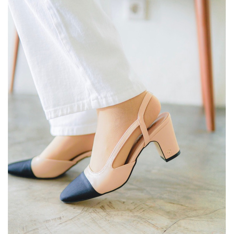 SEPATU WANITA HAK TINGGI CNLS004 FORMAL HIGH HEELS PREMIUM IMPORT