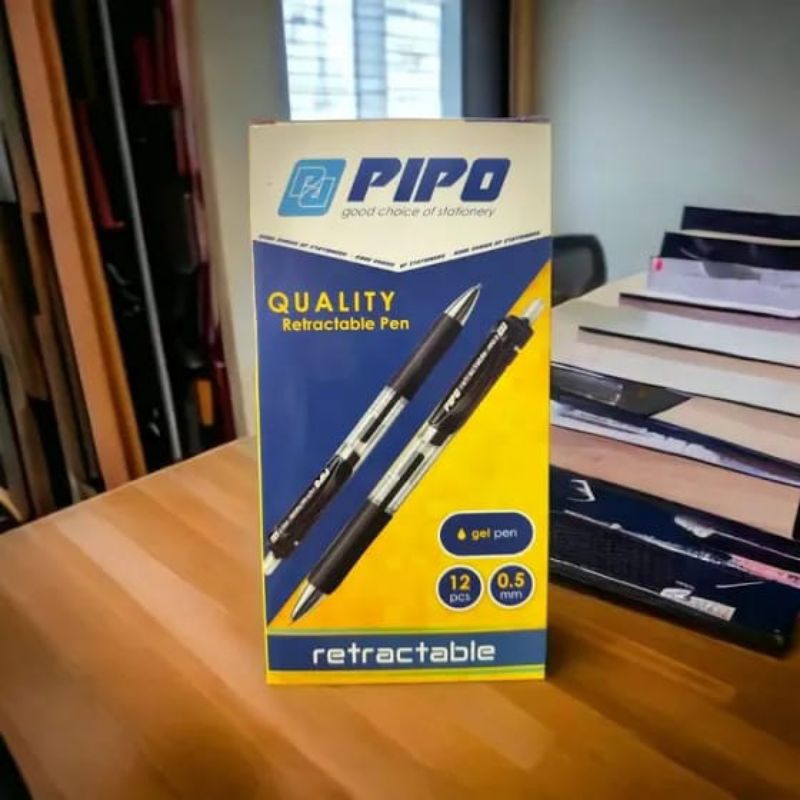 

Pulpen Pipo - Retractable