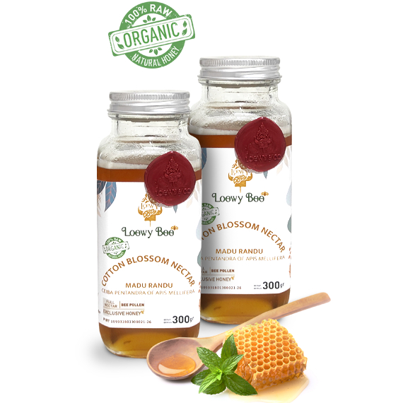 LOEWY BEE COTTON BLOSSOM 300GR | MADU | HONEY