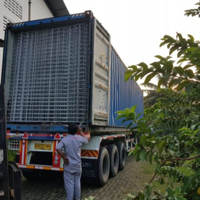 pagar brc tinggi 190cm x dia6mm x P240cm hdg