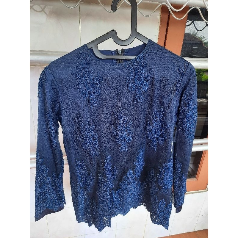 Preloved kebaya biru