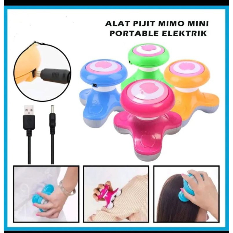 ALAT PIJAT GETAR GENGGAM MIMO USB BISA COD