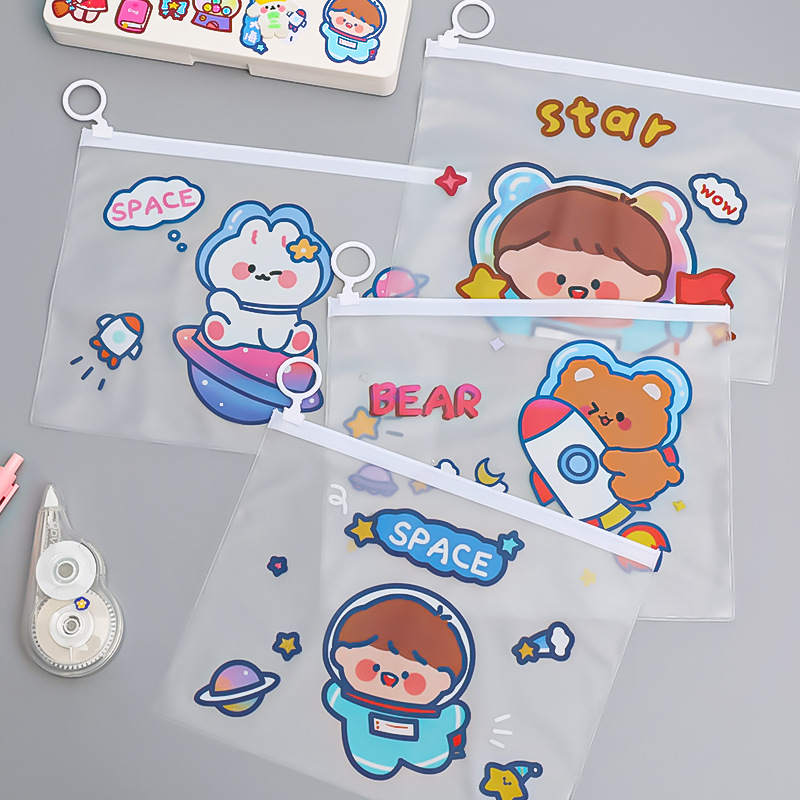 

341 - Tempat Pensil Alat Tulis Anti Robek Stationery Pouch Case with Zipper