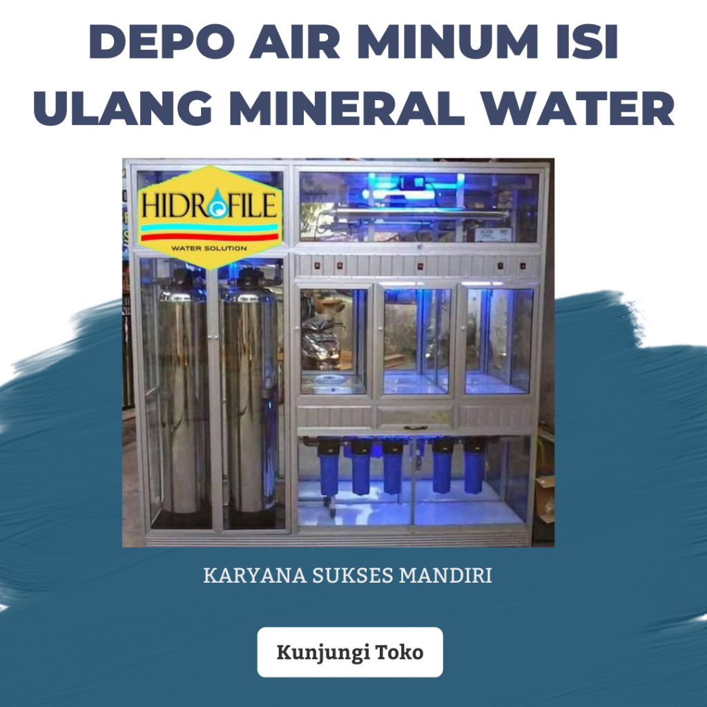 AMIU Mesin Air Minum Isi Ulang Mineral Water Murah Sidoarjo