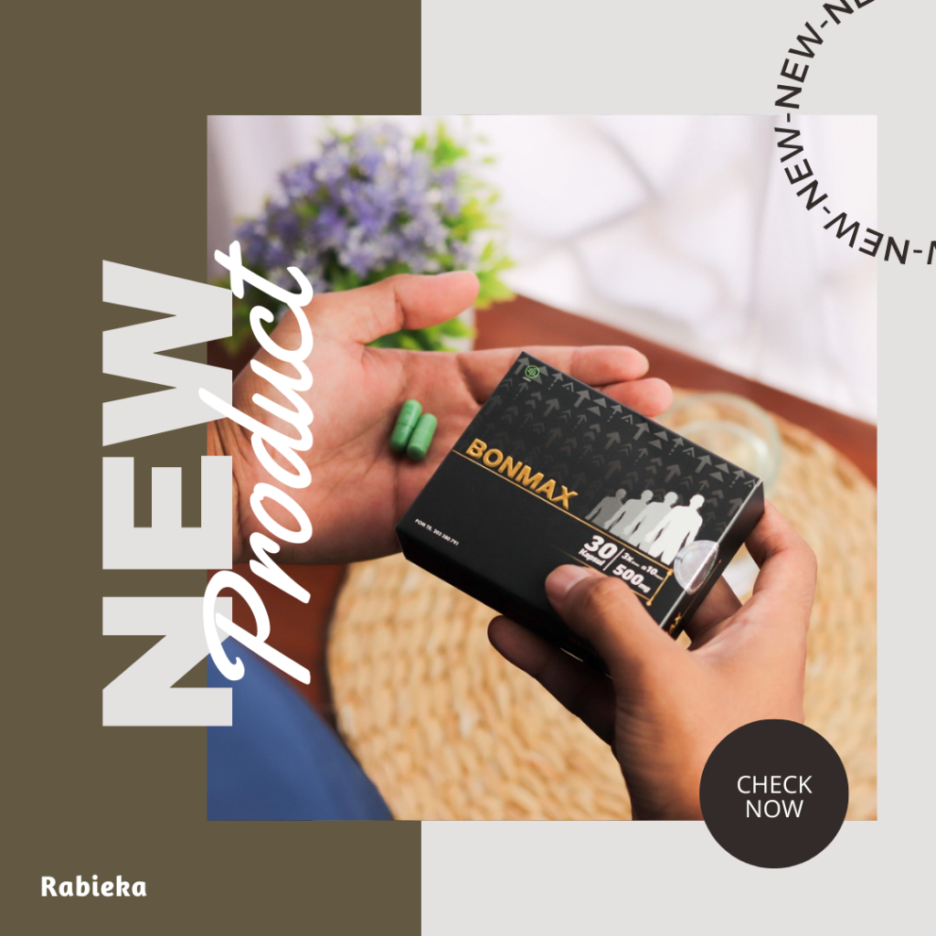 Bonmax kapsul peninggi badan ideal - isi 30pcs