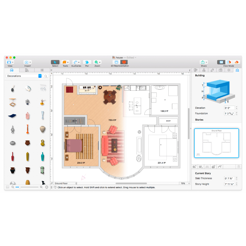 BeLight Live Home 3D Pro 2023 Full Lisensi Lifetime Software Design Rumah Virtual / Home Interior 3D Design same SkethUp Pro