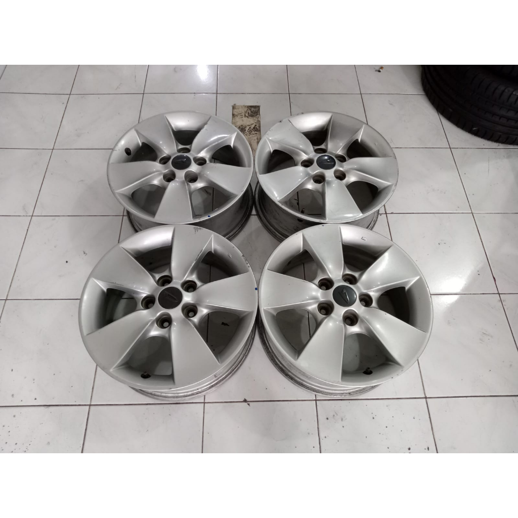 VELG MOBIL BEKAS ORI STD RUSH RING 16x6,5 PCD 5x114 SURABAYA