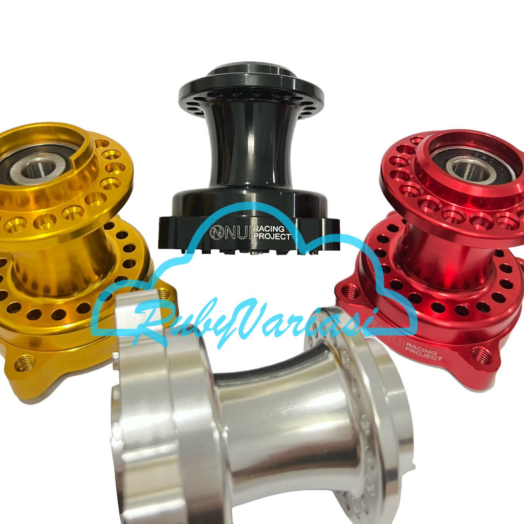 Tromol Depan NUI RACING Becak Mio Vario Honda Yamaha Cnc Aluminium