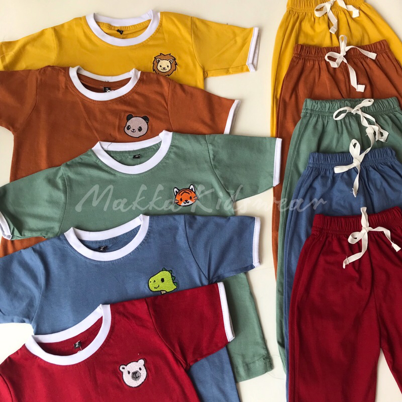 PAJAMAS BASIC ANAK UNISEX (1-10 TAHUN)