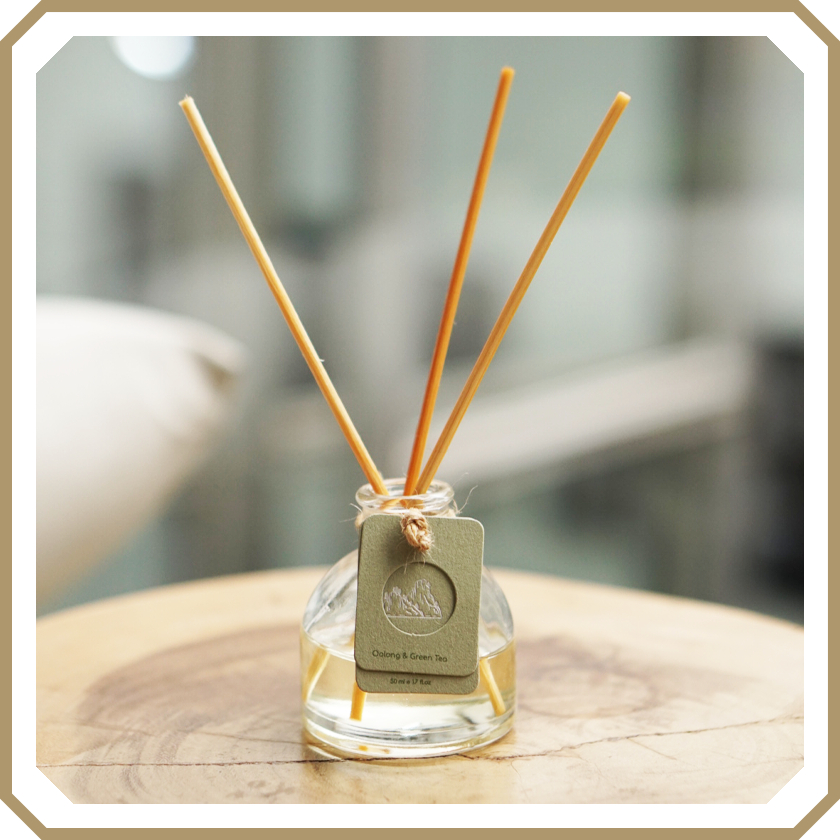 Havilla x Euodia Home : : Oolong and Green Tea Fragrance Diffuser 50 ml / Pewangi Ruangan / Home Decor