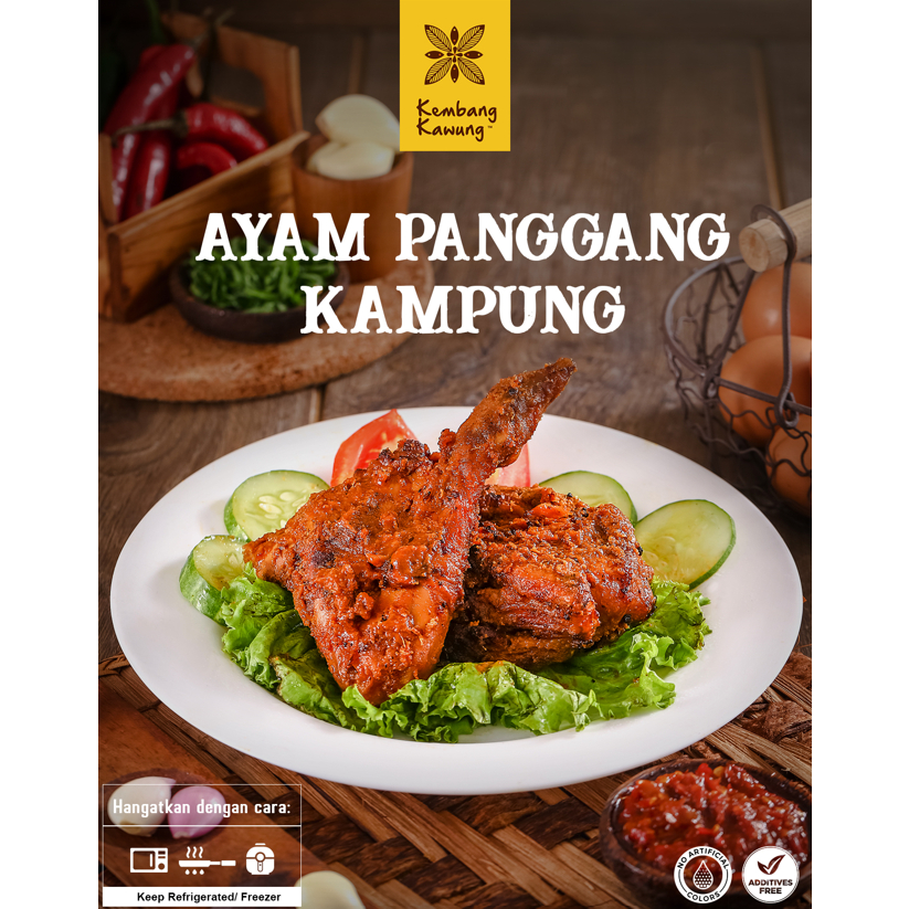 

Frozen Vacuum / Siap Saji - Ayam Panggang 1 Ekor (4 Potong)