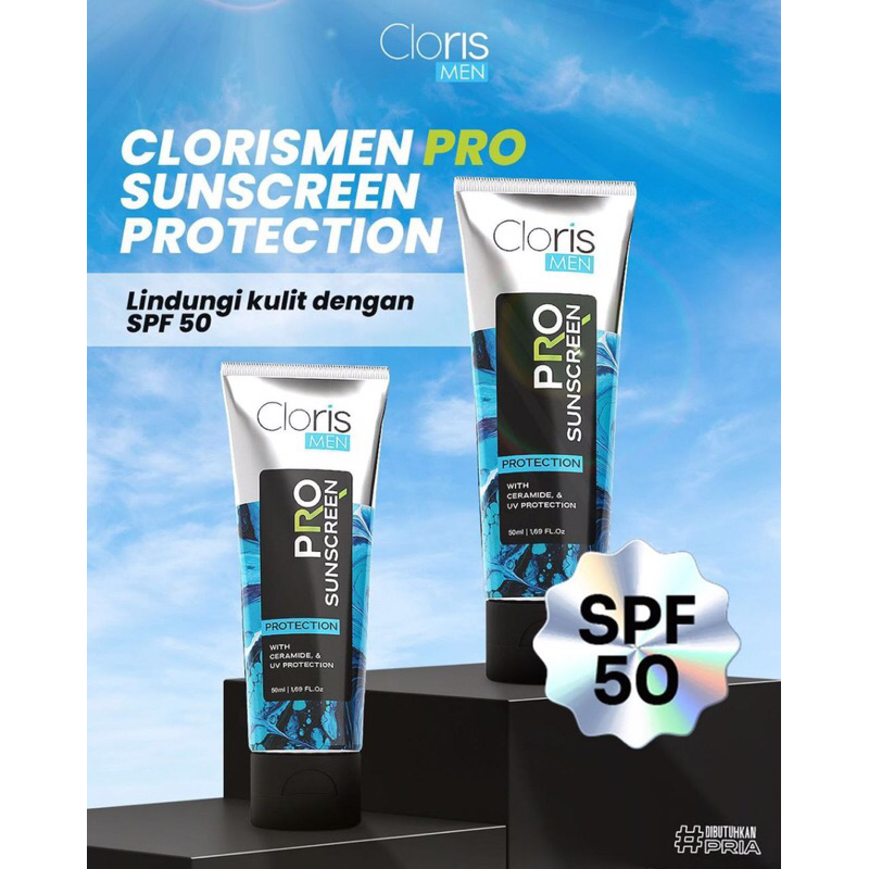 Clorismen Pro Sunscreen Protection - Sunscreen Khusus Cowok