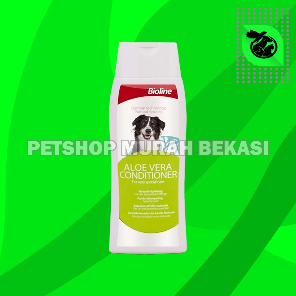 Shampoo Anjing Dog Shampo Bioline Aloe Vera 250 ML