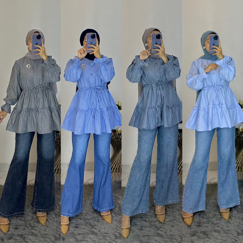 Lidia set denim