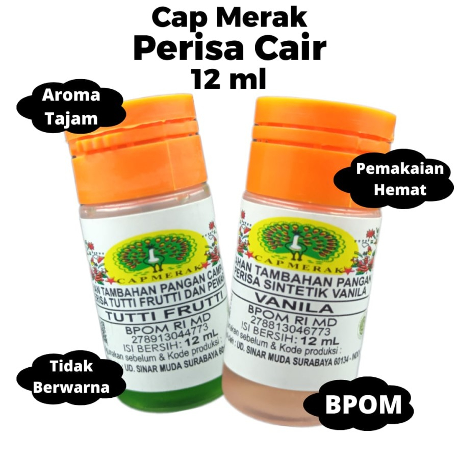 

PERISA CAIR CAP MERAK 12 ML