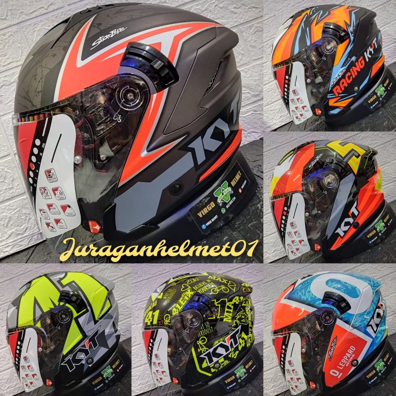 HELM KYT NFJ MOTIF SERIES|KYT NFJ NEW MOTIF