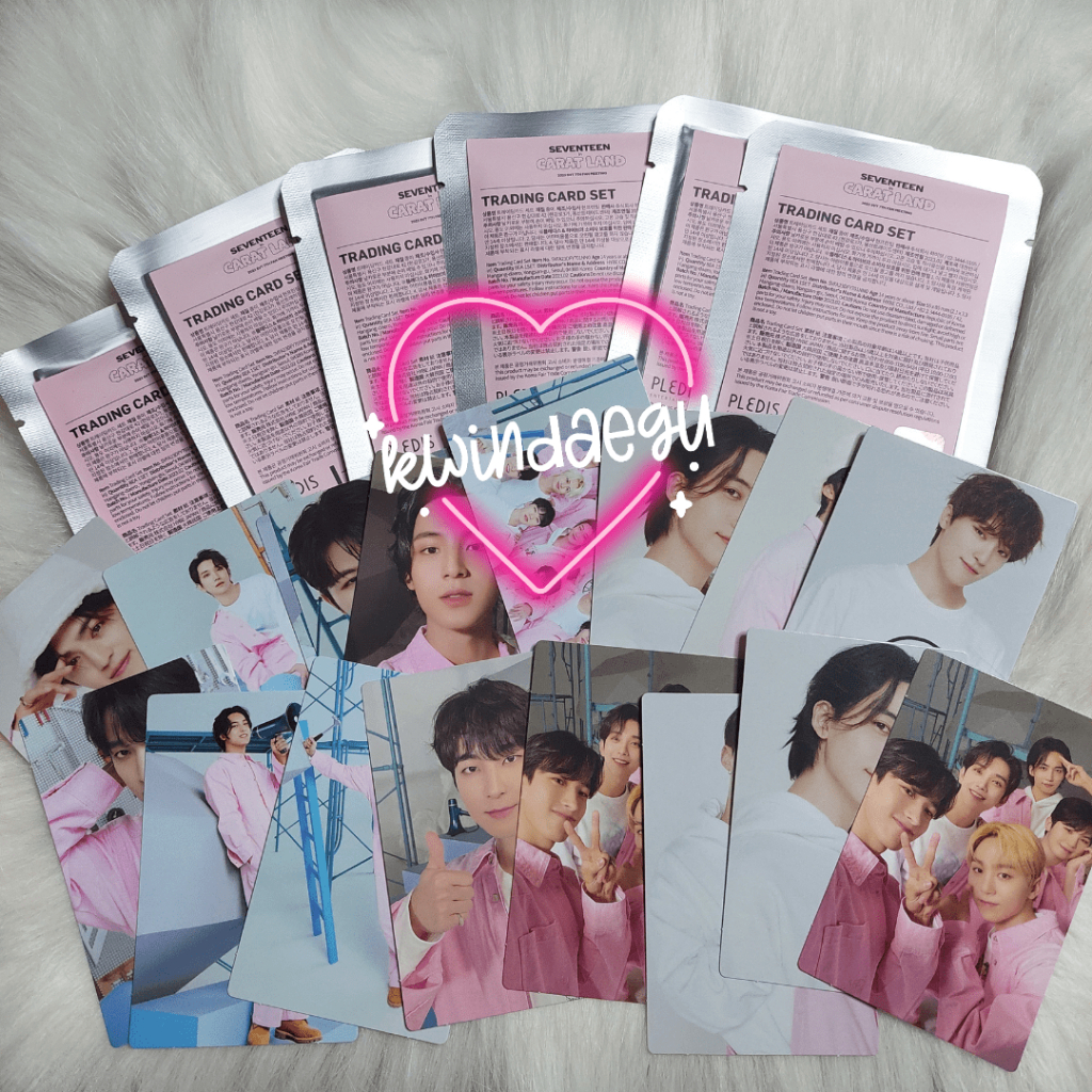 SEVENTEEN CARATLAND TRADING CARD JOSHUA JUN WOOZI JEONGHAN SEUNGKWAN VERNON HOSHI