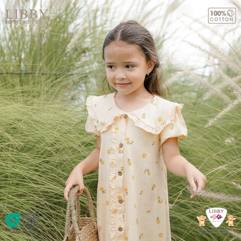 LIBBY - EMILY DRESS LIBBY - DRESS LIBBY - DRESS ANAK PEREMPUAN - DRESS ANAK