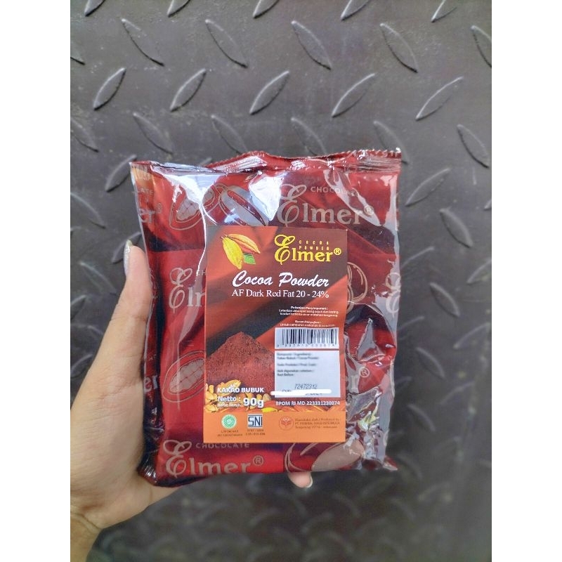 

COCOA POWDER ELMER AFRICAN RED and BLACK 90gr /tepung coklat/ bubuk coklat