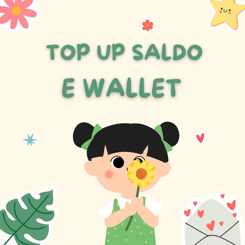 Top Up saldo E Wallet ( Semua bisa )