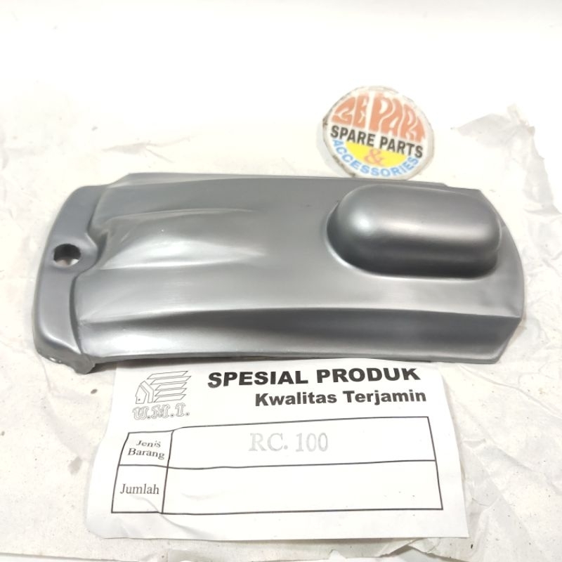 Cover tutup rantai Suzuki RC 100 RC80 RC100 BRAVO Panel Ketengkas Rante Belakang