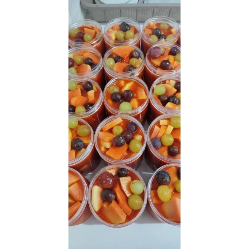 

Asinan kuah lemon Kemasan premium Jar 600 ml