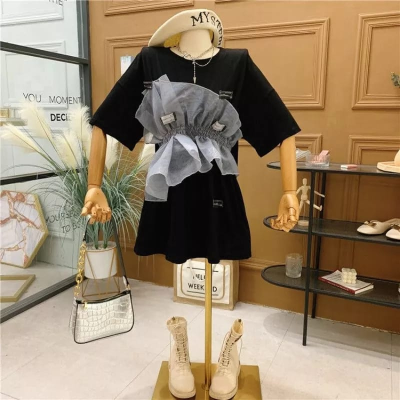 BLOUSE IMPORT FASHION VIRAL KOREA 2023/TOP SIZEXL/ATASAN WANITA BLOUSE