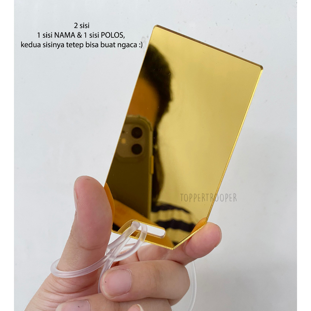 2 SISI bolak balik Custom Nama Luggage Tag | Tag Koper | Bag Tag Nama | Gantungan Tas | Gantungan Koper Custom Nama  | Nama Gantungan Koper Custom | Souvenir Pernikahan | Hampers Ulangtahun