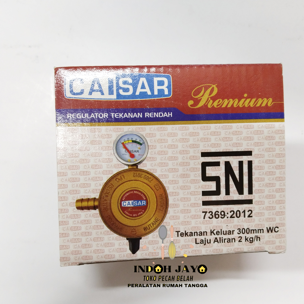 Regulator Gas Caisar / Regulator Tekanan Rendah