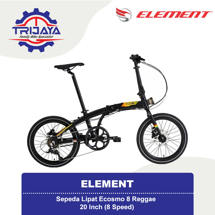 Element Ecosmo 8 Reggae Edition 20 Inch - Folding Bike