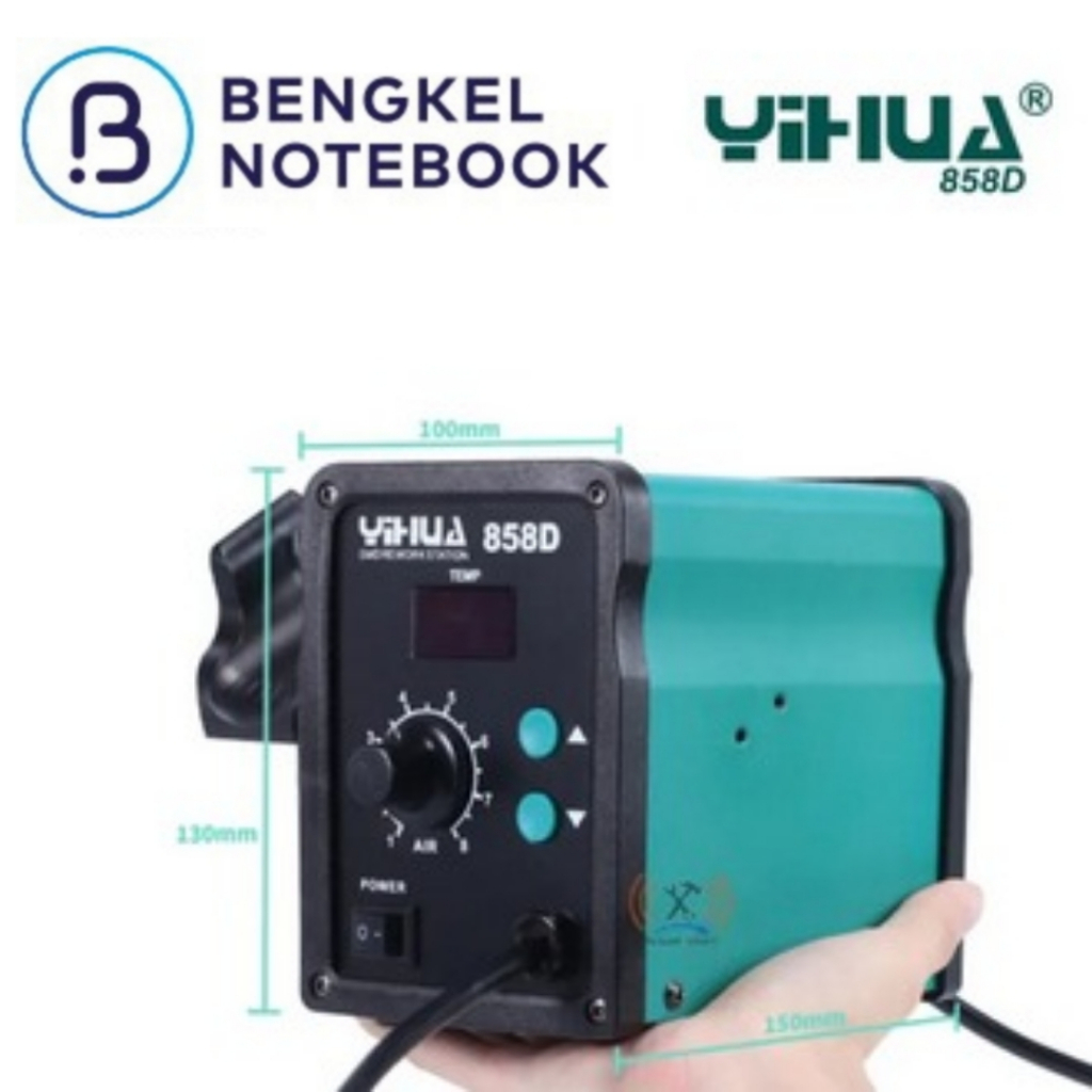 Hotair Blower Solder Yihua 858D SKU 70769 Digital