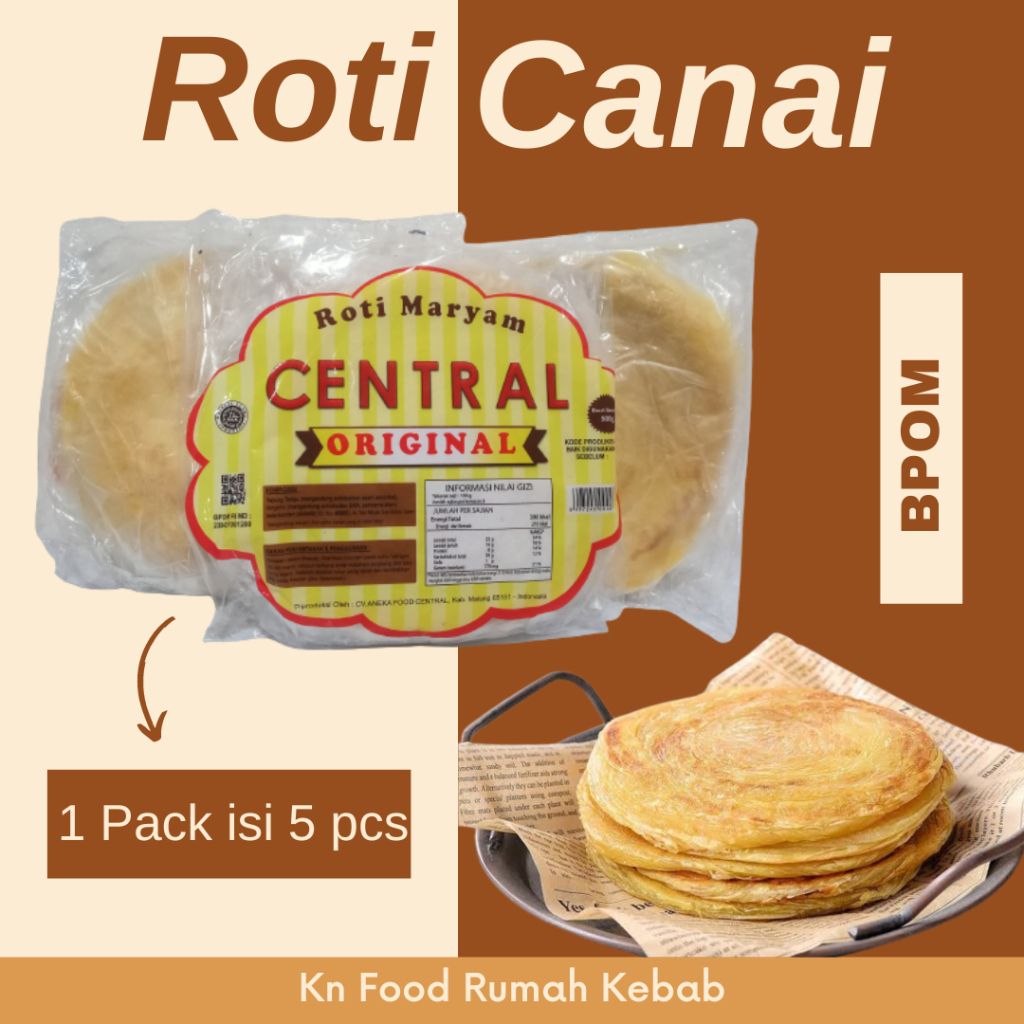 

Roti Maryam Roti Cane Roti Canai