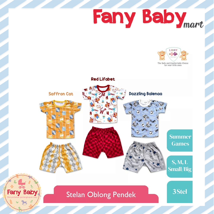 LIBBY SETELAN OBLONG PENDEK KANCING PUNDAK - NEW MOTIF