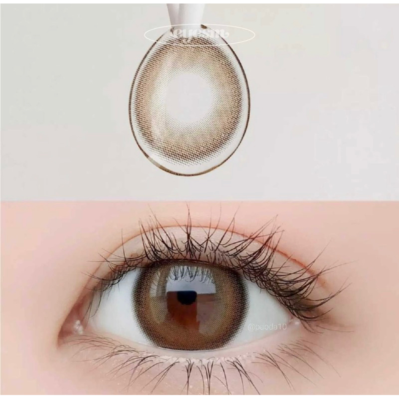 EYESM Softlens - Burnt Brown / Coklat Normal Minus