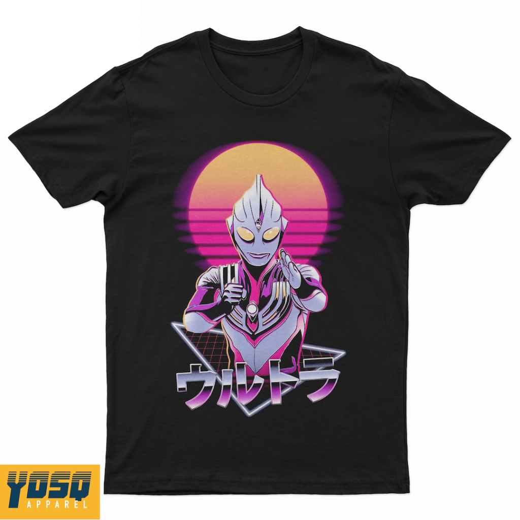 Kaos Ultraman II Neon