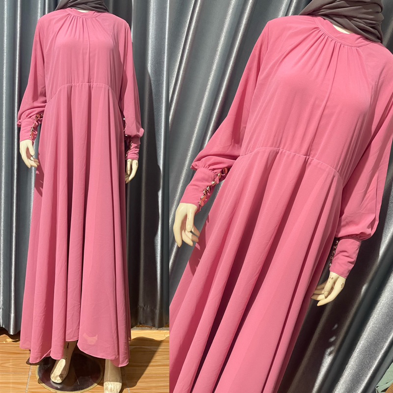 GAMIS/GAUN HELENA CERUTTY BABYDOLL PREMIUM/DRESS MEWAH POLOS/GAUN PESTA TERBARU