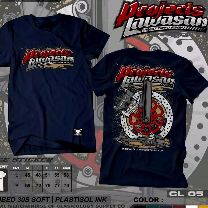 Kaos CB GL MP Tiger Herex project lawasan