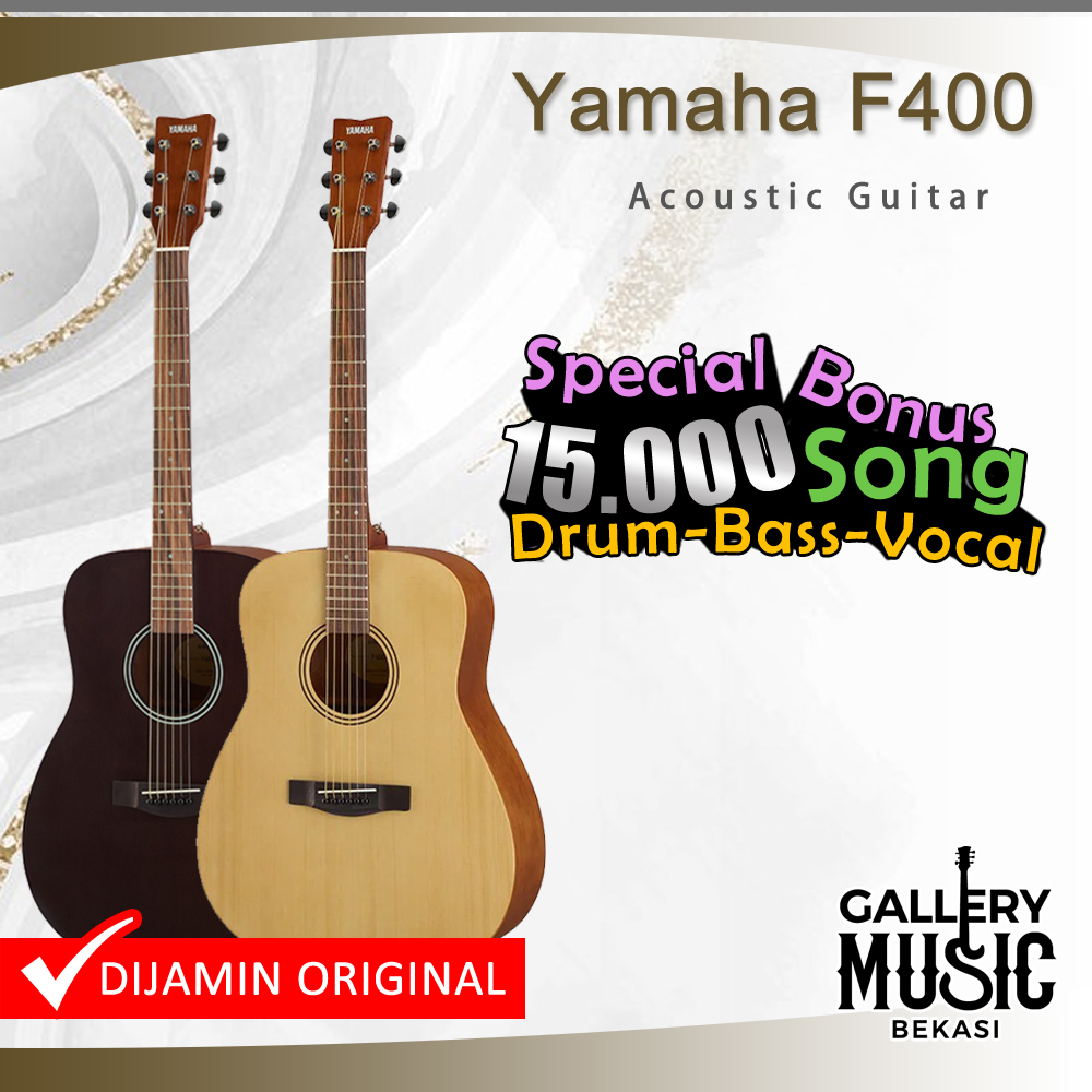 Yamaha F 400 Gitar Akustik Original / F400 Acoustic Guitar