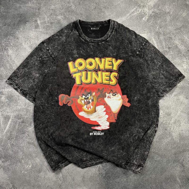 Oversize T - Wash &quot; AMERICAN &amp; LOONEY TUNES &amp; CITY ECAPE &amp; ETERNALS &quot;