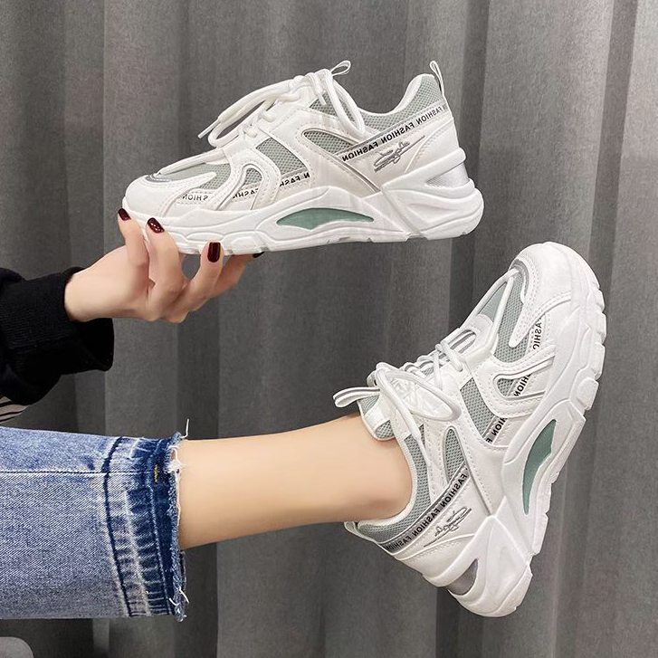 AVANCEID 1932 Sepatu Sneakers Wanita Sekolah Olahraga Sport Putih Import