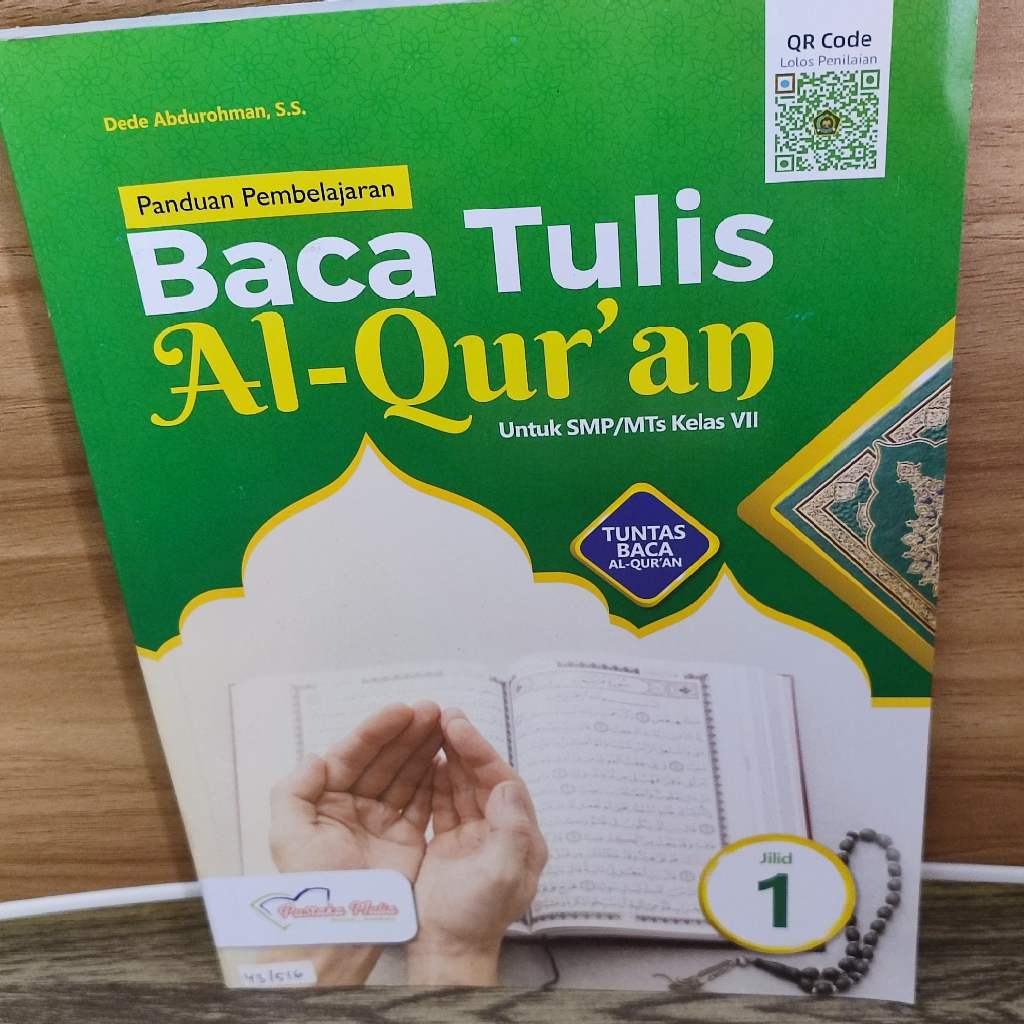BUKU BARU BTQ BACA TULIS AL QUR'AN SD KELAS 1/2/3/4/5/6 PUSTAKA MULIA DEDE ABDUROHMAN