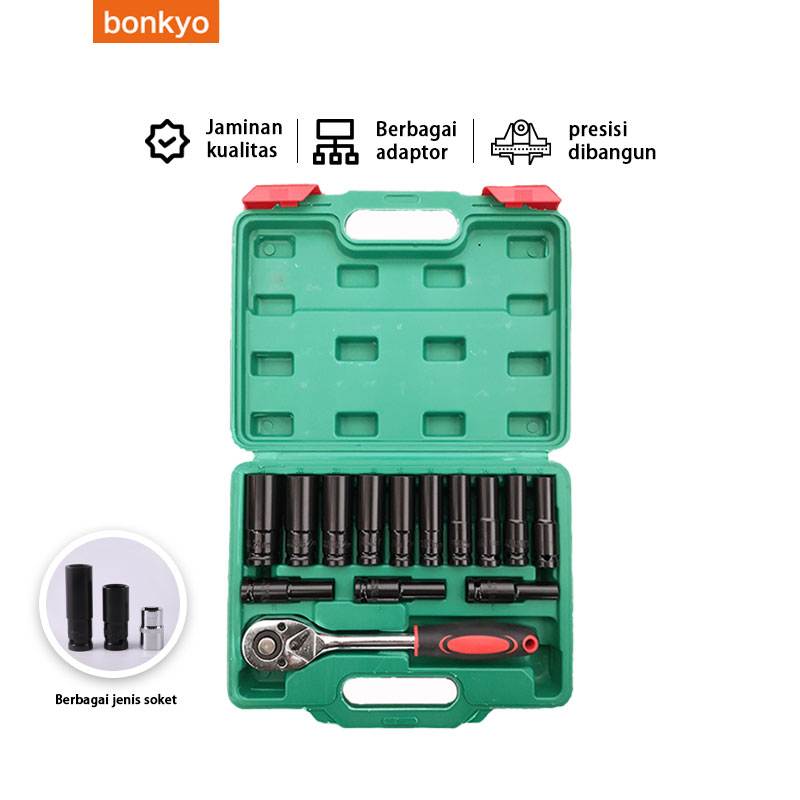 Bonkyo  Mata Socket Extention Impact Socket 14 pcs 1/2 Inch