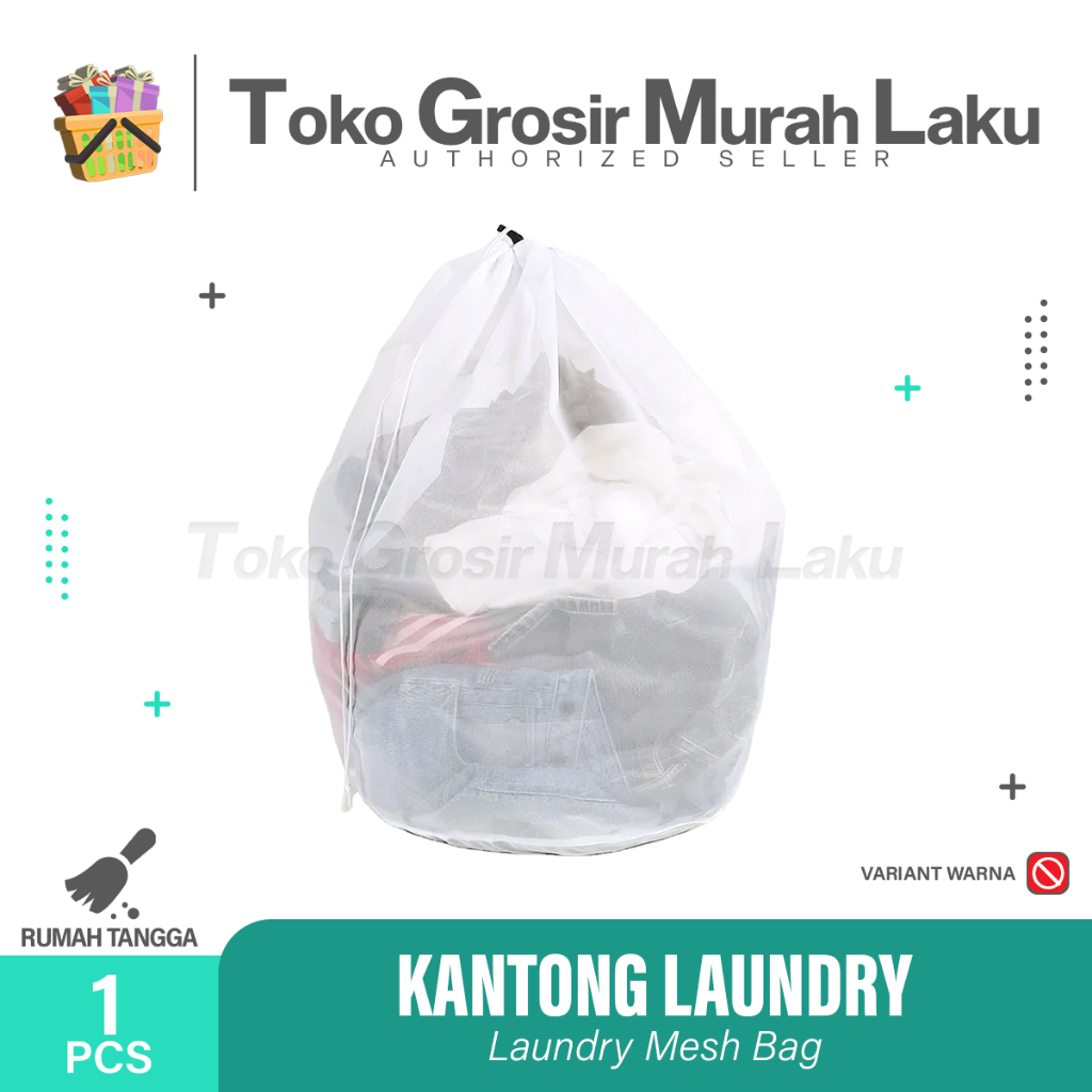 WASHING BAG LAUNDRY / KANTONG CUCI BAJU KOTOR RESLETING / LAUNDRY BAGS