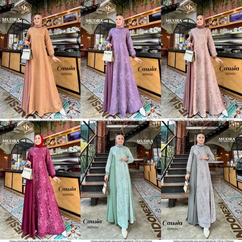 Gausia dress ori by mudra hijab