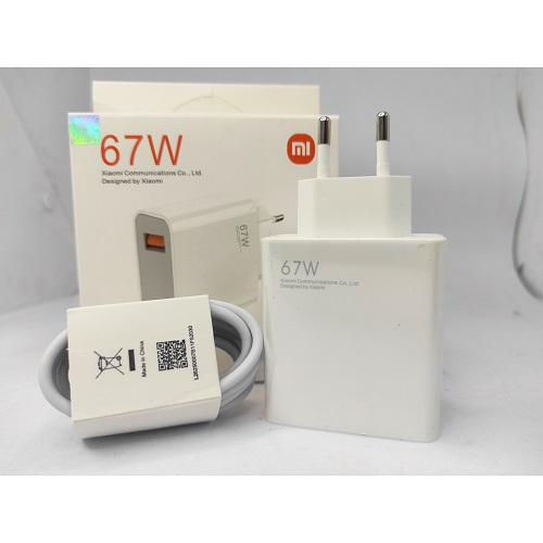 CHARGER XIAOMI ORIGINAL 67W TYPE C FAST CHARGING