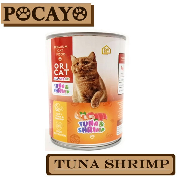 Ori Cat Tuna Shrimp 400gr